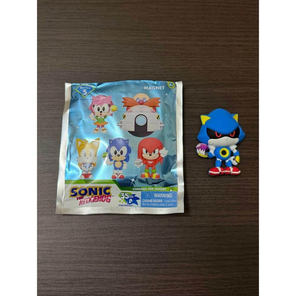 Sonic the Hedgehog 35th Anniversary Series 5 Figural Magnet CHASE - Metal Sonic